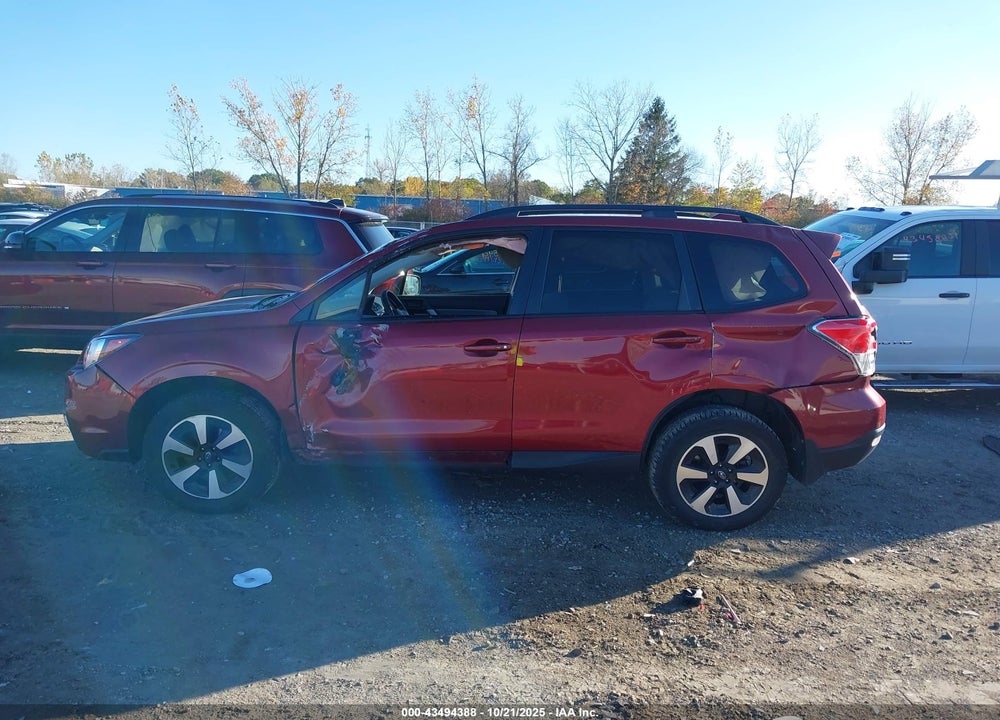 2018 SUBARU FORESTER 2.5I PREMIUM VIN: JF2SJAGC2JH580108