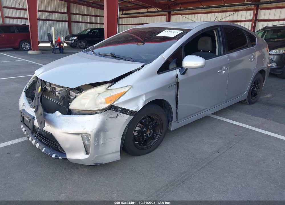 2012 TOYOTA PRIUS THREE VIN: JTDKN3DU6C1573413