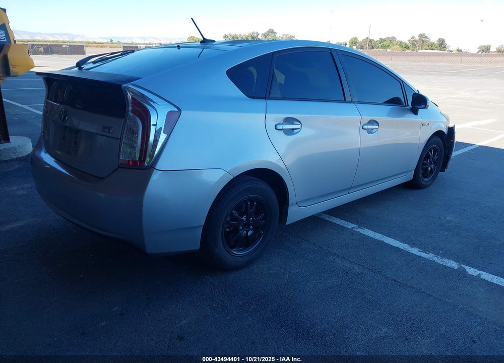 2012 TOYOTA PRIUS THREE VIN: JTDKN3DU6C1573413