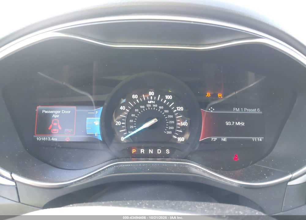 2016 FORD FUSION SE VIN: 3FA6P0T94GR321717