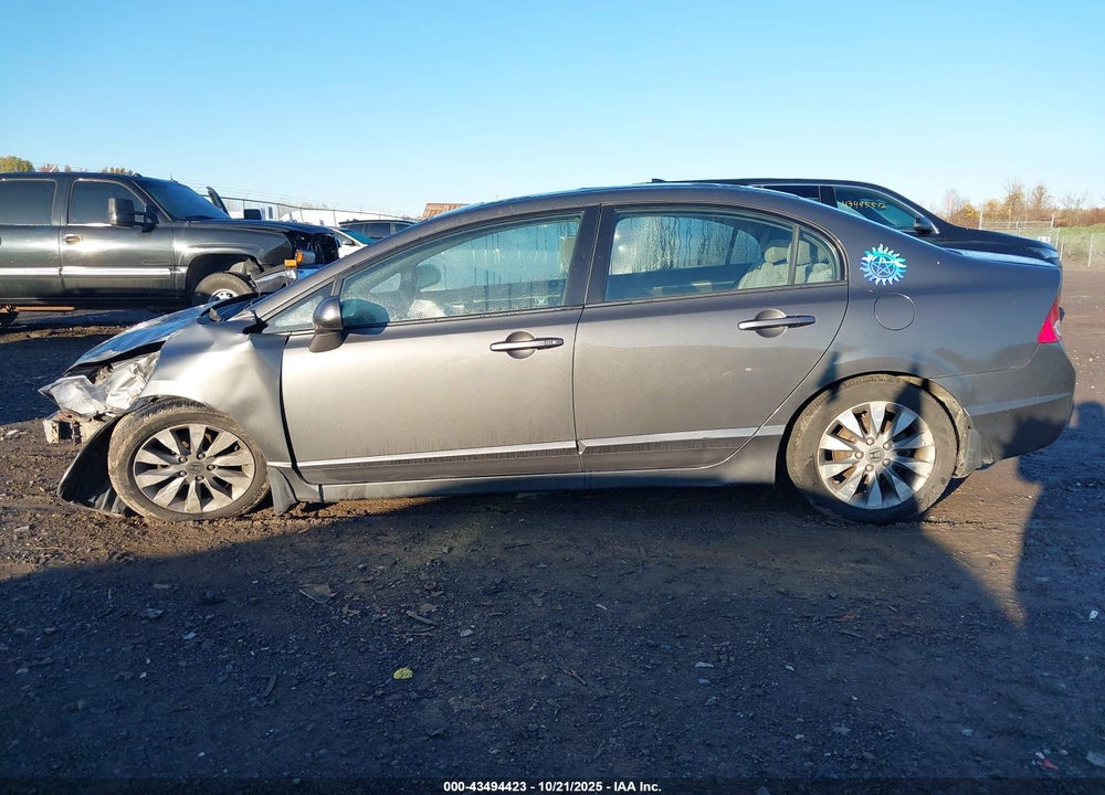 2011 HONDA CIVIC EX VIN: 2HGFA1F89BH501088