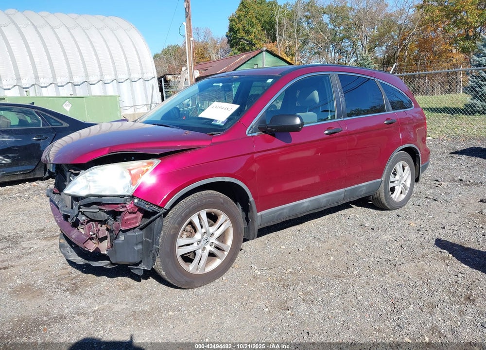 2010 HONDA CR-V EX VIN: 5J6RE4H59AL014490