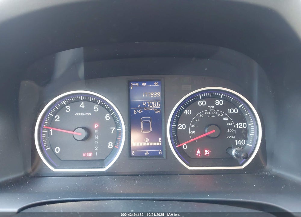 2010 HONDA CR-V EX VIN: 5J6RE4H59AL014490