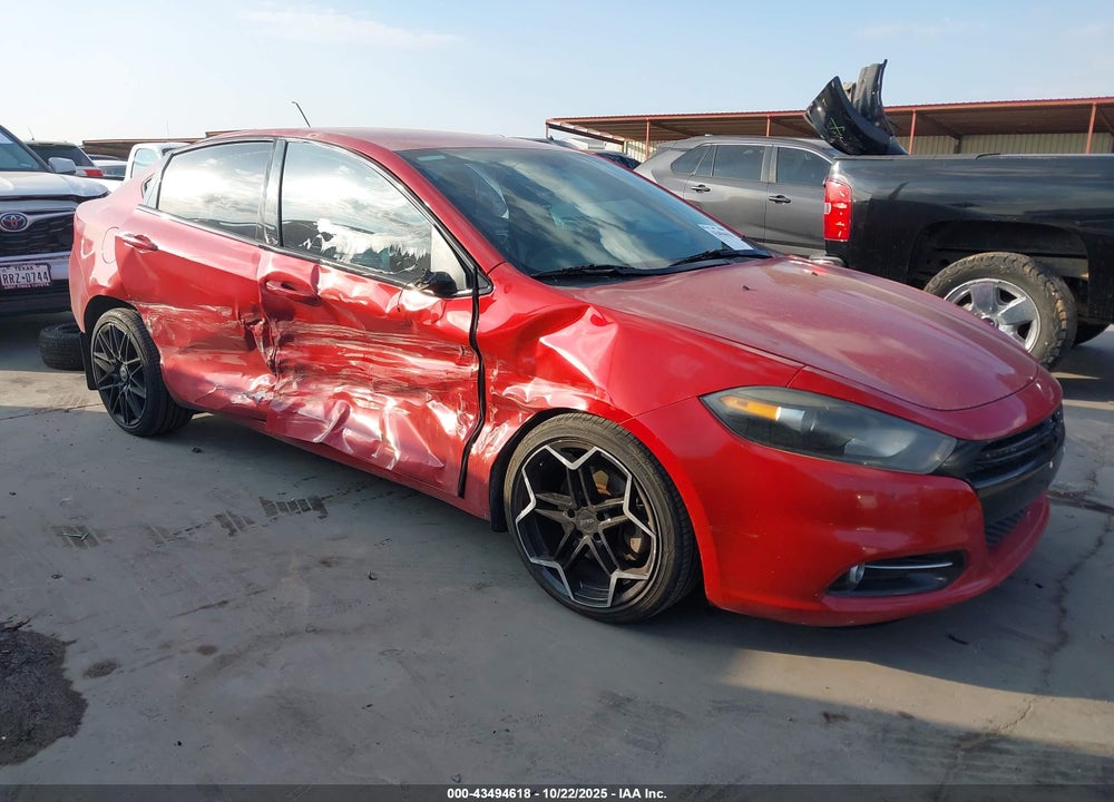 2014 DODGE DART SXT VIN: 1C3CDFBB9ED802196