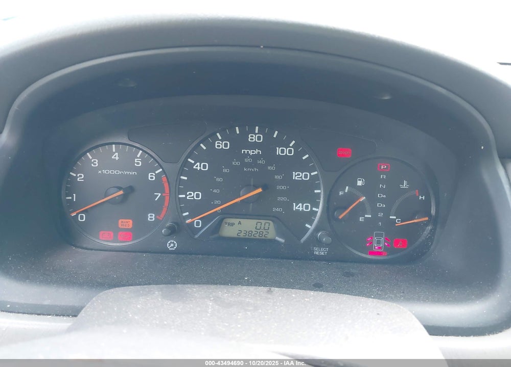 2002 HONDA ACCORD 2.3 LX VIN: 1HGCG56412A152321