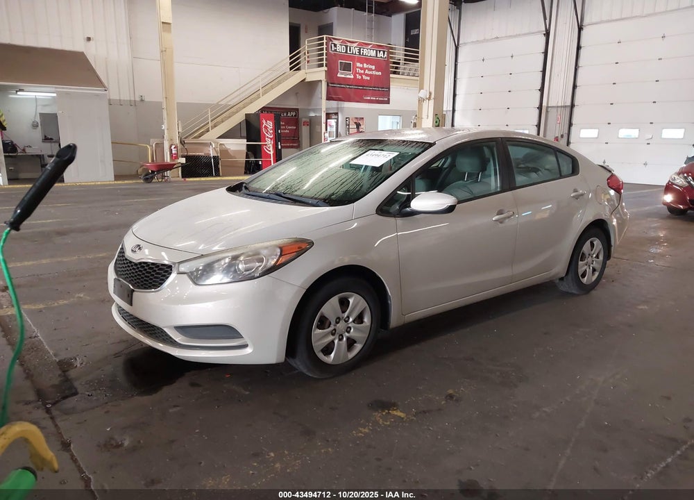 2014 KIA FORTE LX VIN: KNAFK4A66E5134985