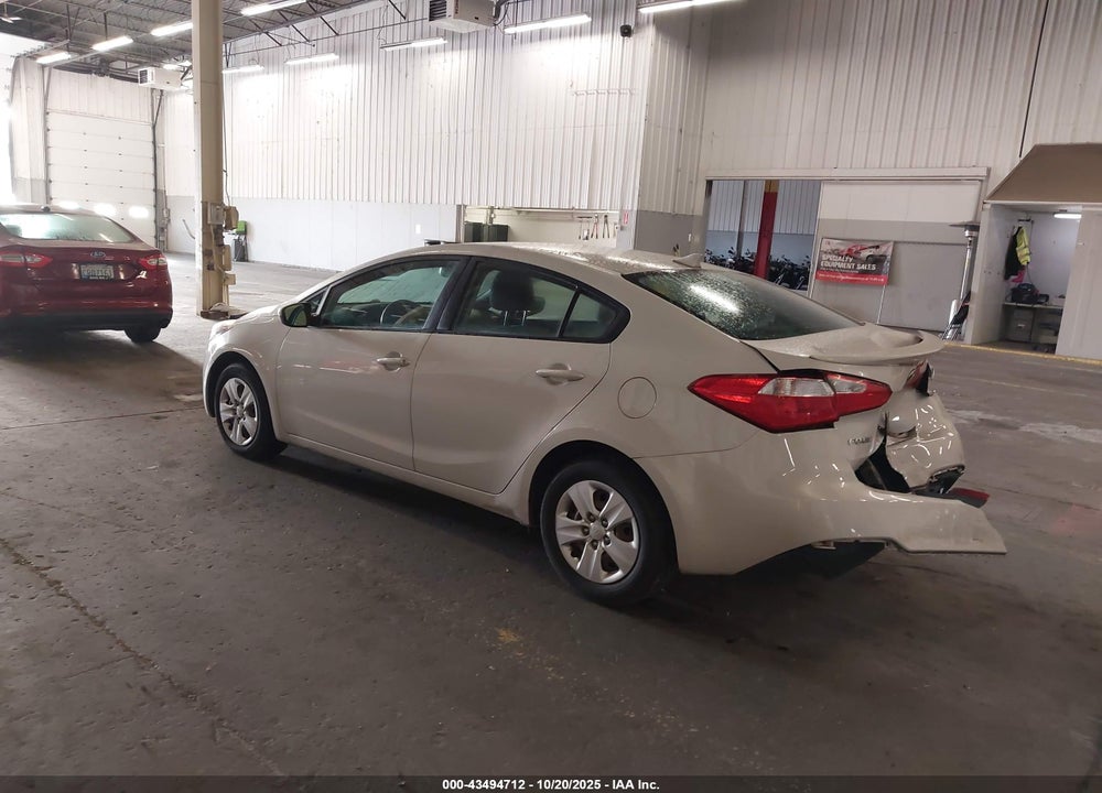 2014 KIA FORTE LX VIN: KNAFK4A66E5134985
