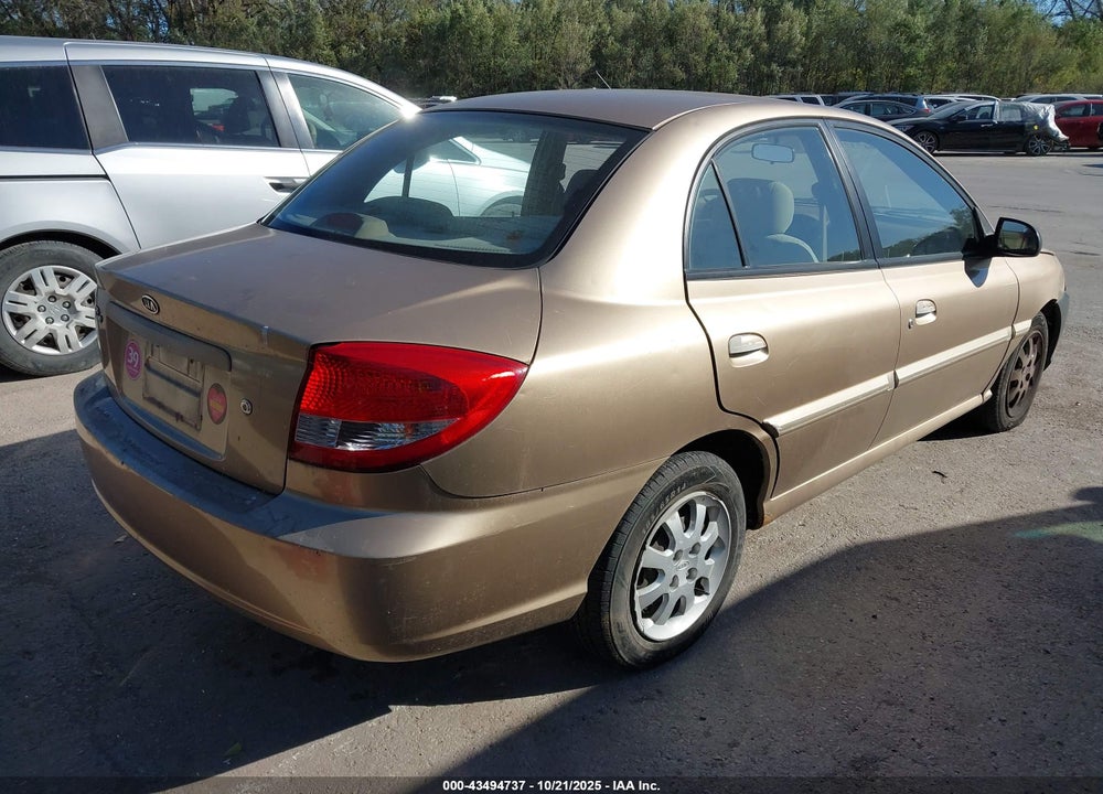 2004 KIA RIO VIN: KNADC125446310658