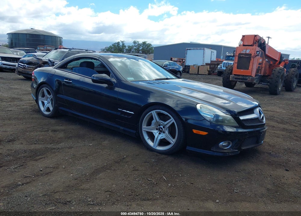 2009 MERCEDES-BENZ SL 550 VIN: WDBSK71F49F152354