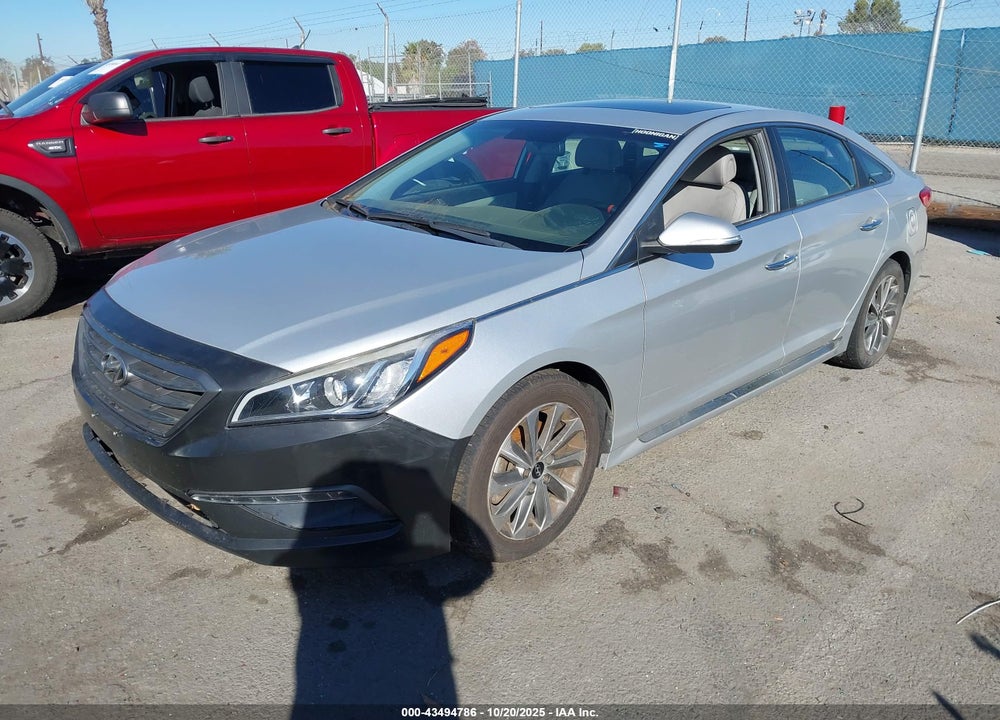 2016 HYUNDAI SONATA SPORT VIN: 5NPE34AF9GH345368