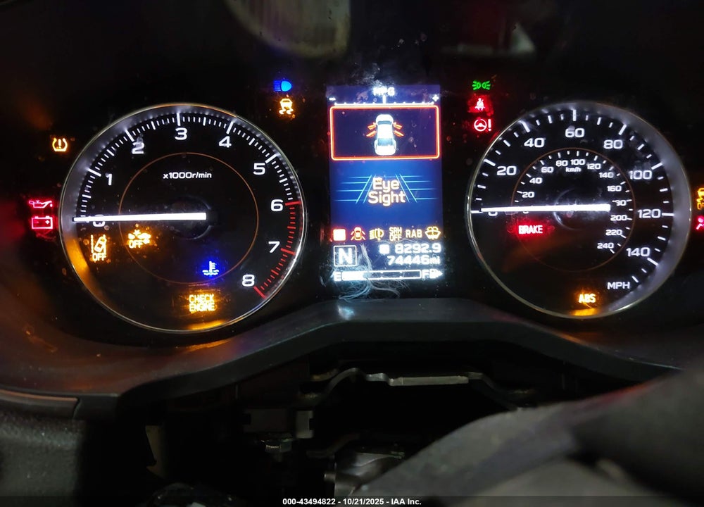 2021 SUBARU CROSSTREK VIN: JF2GTHMC1M8232088