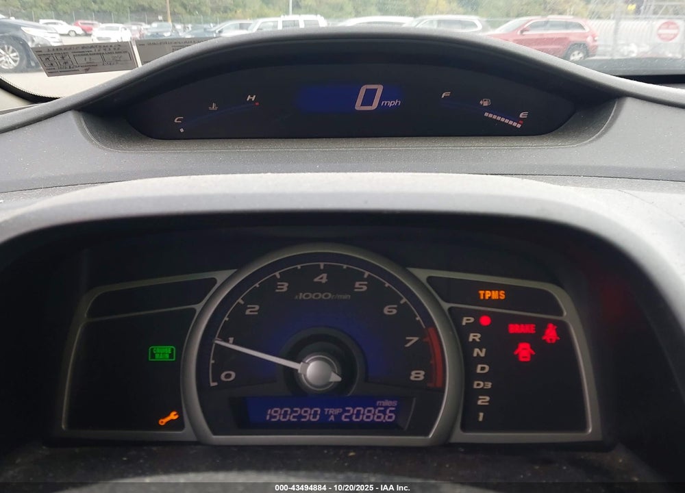 2011 HONDA CIVIC VIN: 2HGFA1F80BH530818
