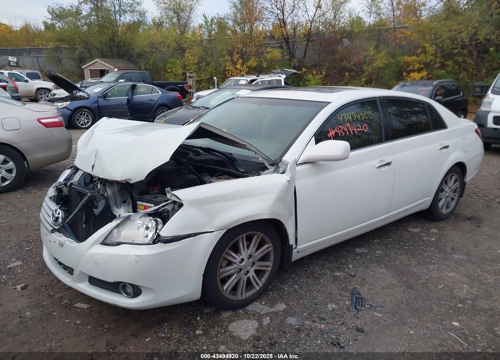 2008 TOYOTA AVALON VIN: 4T1BK36B68U295909