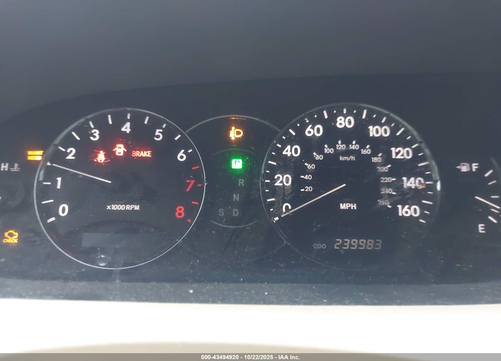 2008 TOYOTA AVALON VIN: 4T1BK36B68U295909