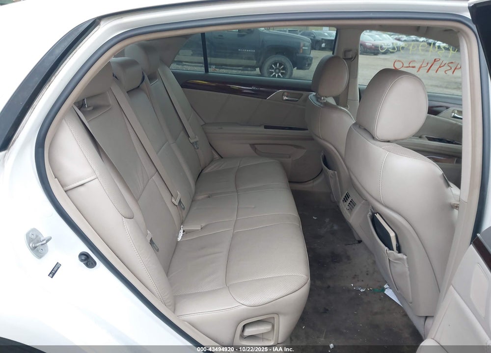 2008 TOYOTA AVALON VIN: 4T1BK36B68U295909