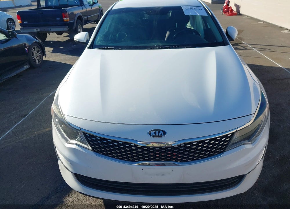 2018 KIA OPTIMA EX VIN: 5XXGU4L33JG271389