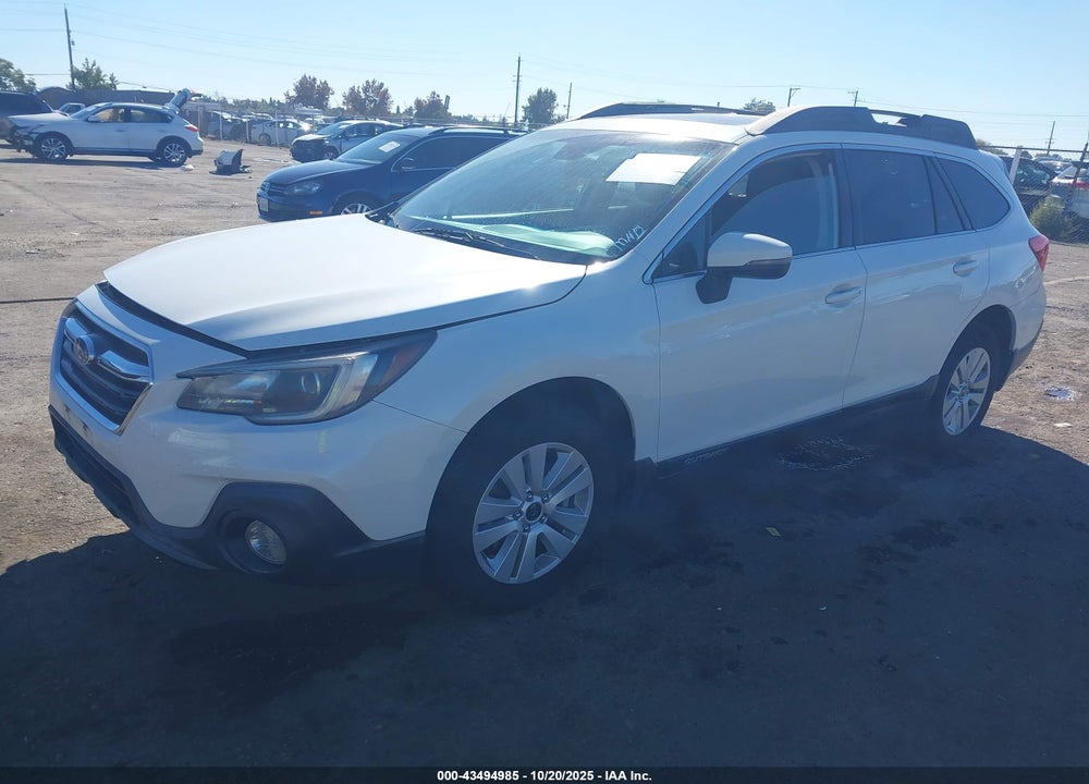 2019 SUBARU OUTBACK 2.5I PREMIUM VIN: 4S4BSAHC5K3223414