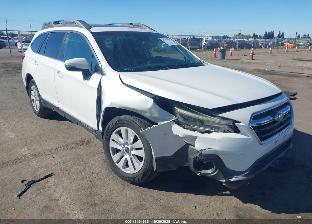 2019 SUBARU OUTBACK 2.5I PREMIUM VIN: 4S4BSAHC5K3223414