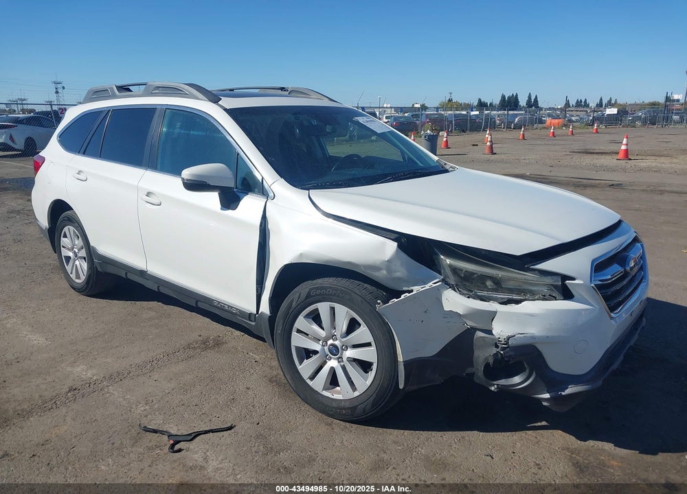 2019 SUBARU OUTBACK 2.5I PREMIUM VIN: 4S4BSAHC5K3223414