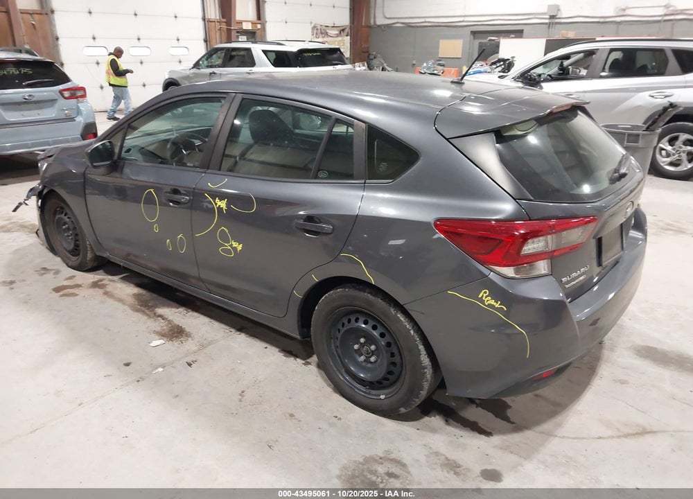 2022 SUBARU IMPREZA VIN: 4S3GTAB66N3709146