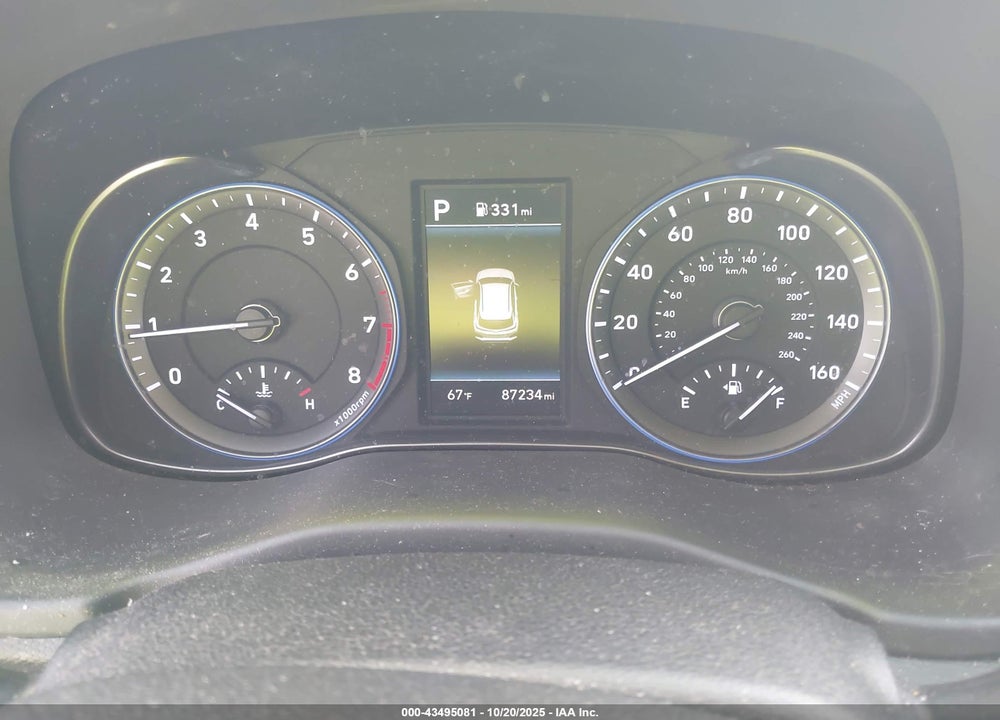 2021 HYUNDAI KONA VIN: KM8K1CAA8MU745846