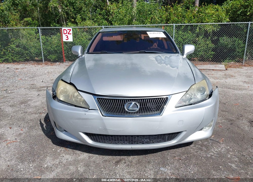 2008 LEXUS IS 250 VIN: JTHBK262382061509