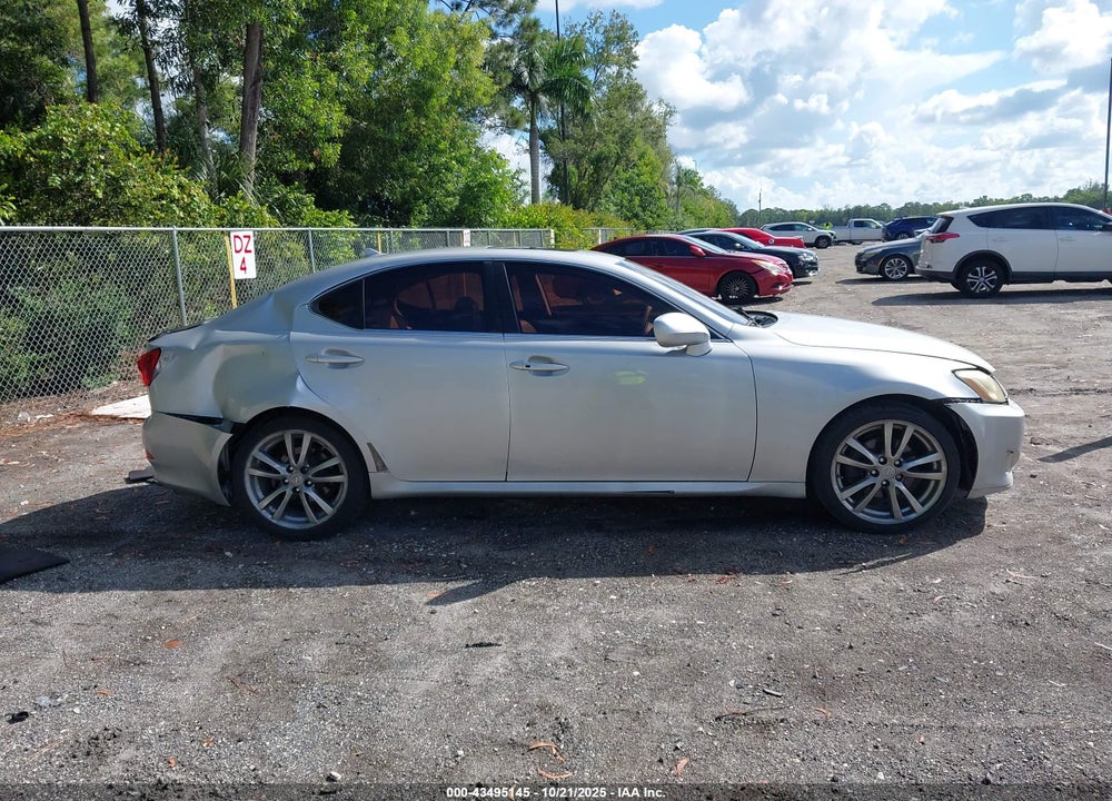 2008 LEXUS IS 250 VIN: JTHBK262382061509