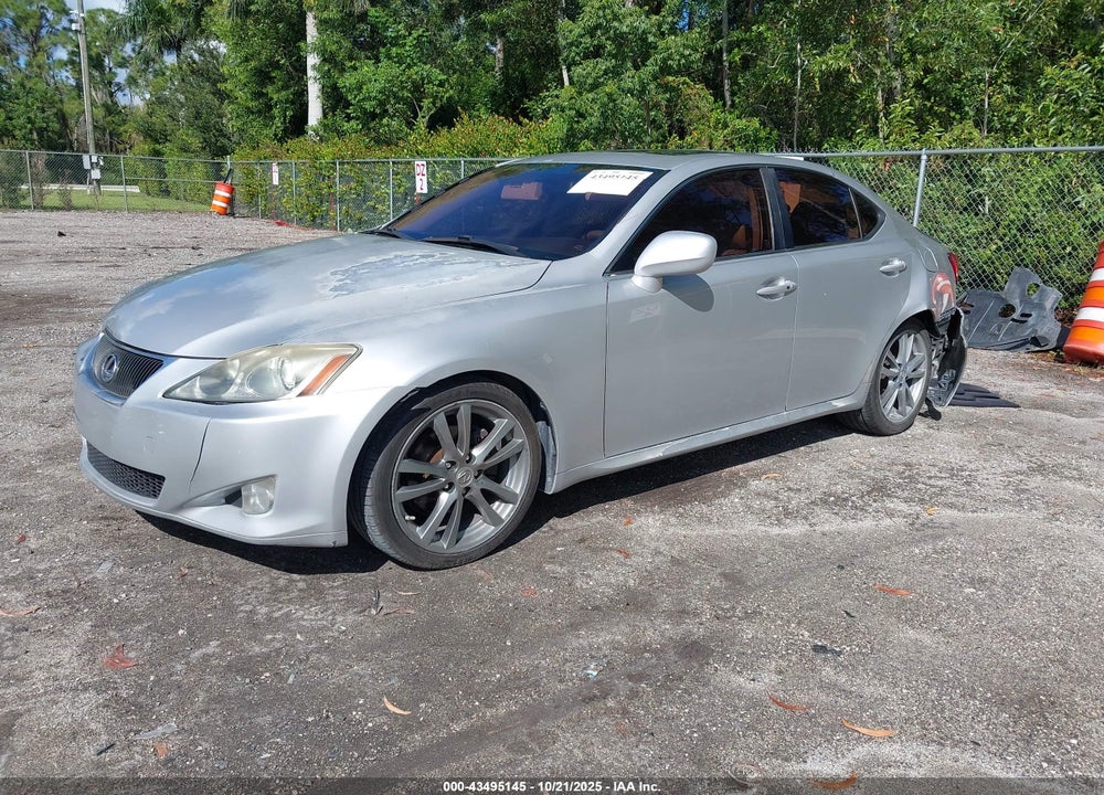 2008 LEXUS IS 250 VIN: JTHBK262382061509