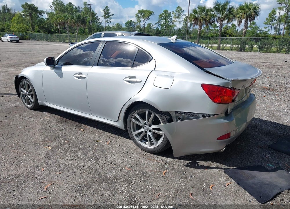 2008 LEXUS IS 250 VIN: JTHBK262382061509