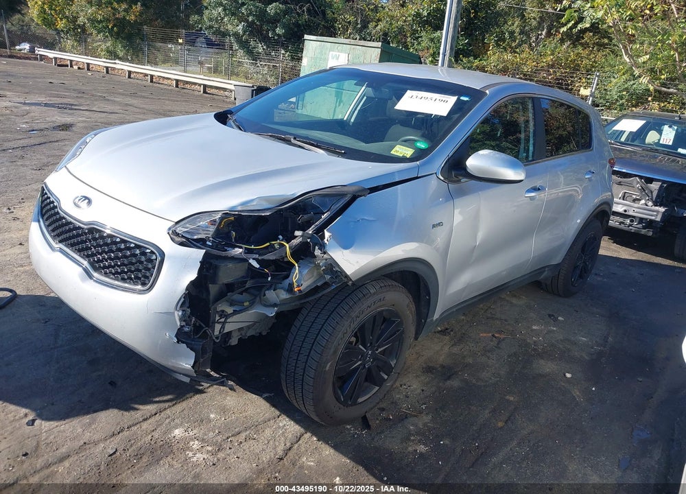 2017 KIA SPORTAGE LX VIN: KNDPMCAC2H7131642