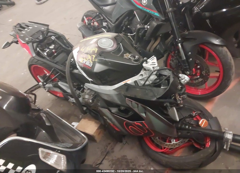 2025 APRILIA RS 457 VIN: ZD4XEUA02S6002682