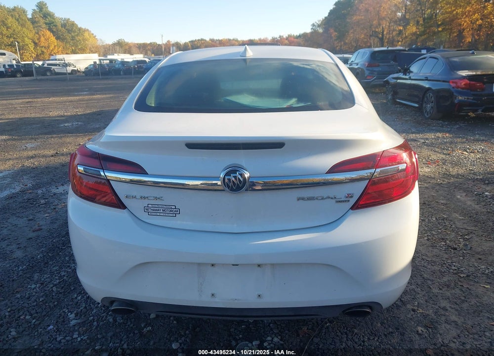 2016 BUICK REGAL TURBO VIN: 2G4GL5EX8G9199660