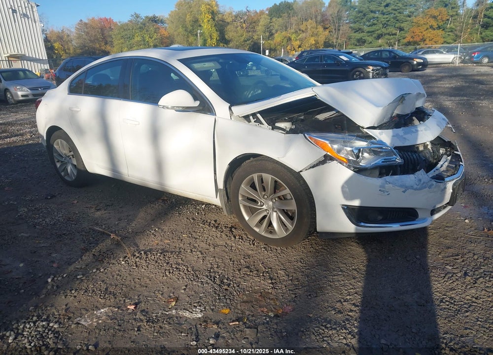 2016 BUICK REGAL TURBO VIN: 2G4GL5EX8G9199660