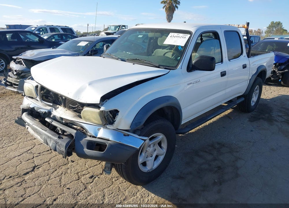 2004 TOYOTA TACOMA PRERUNNER VIN: 5TEGM92N54Z404188