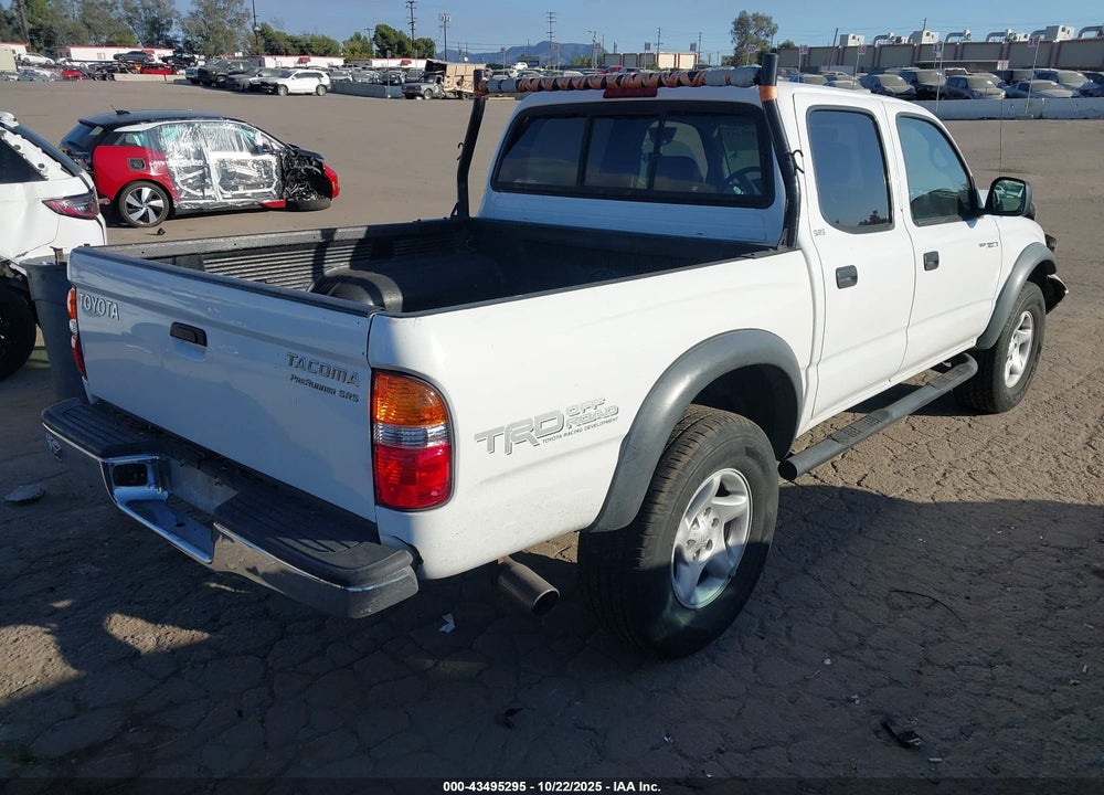 2004 TOYOTA TACOMA PRERUNNER VIN: 5TEGM92N54Z404188
