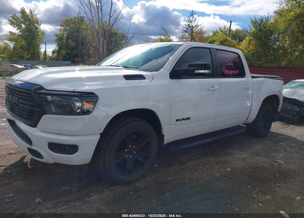 2021 RAM 1500 BIG HORN 4X4 5'7 BOX VIN: 1C6SRFFT0MN598156