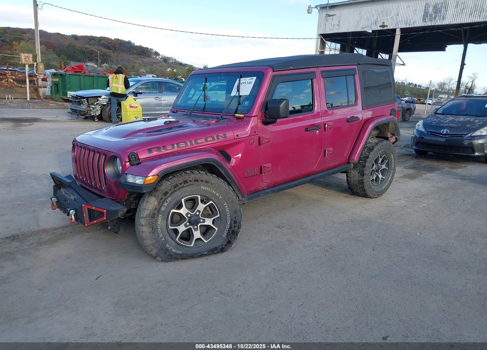 2021 JEEP WRANGLER UNLIMITED RUBICON 4X4 VIN: 1C4JJXFM1MW850310
