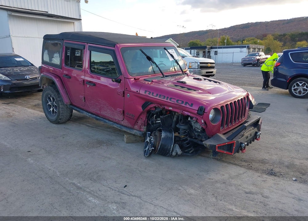 2021 JEEP WRANGLER UNLIMITED RUBICON 4X4 VIN: 1C4JJXFM1MW850310