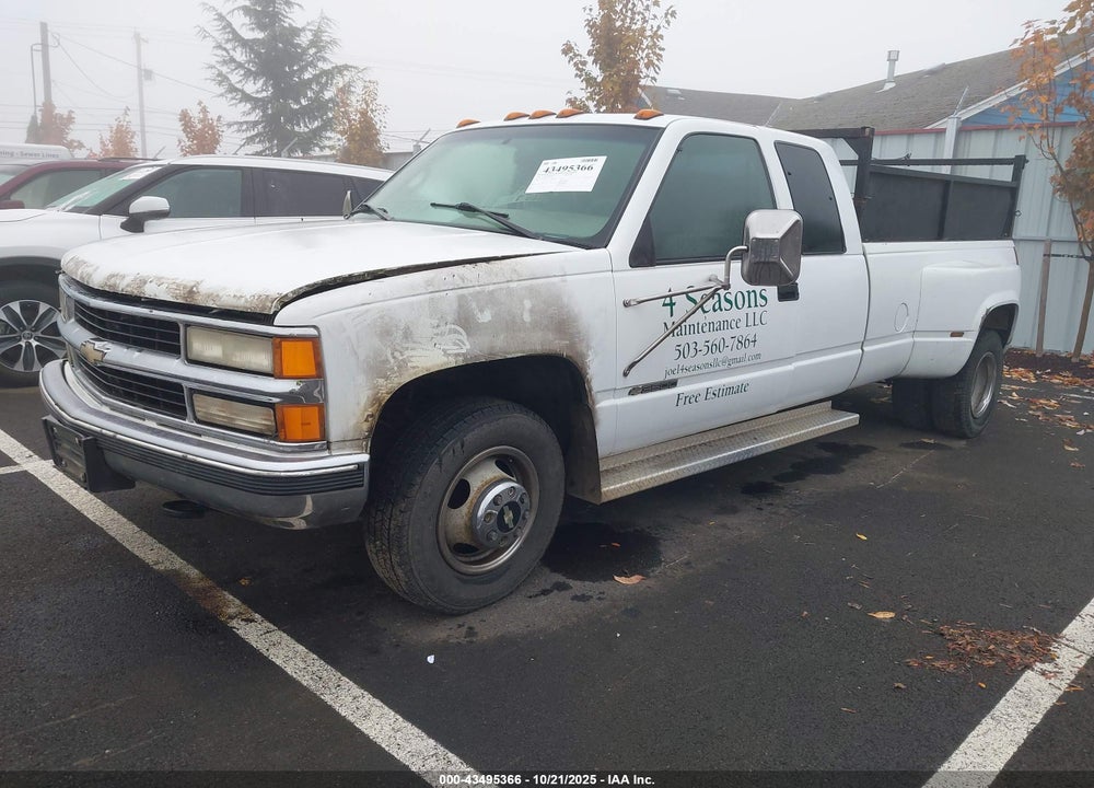 1996 CHEVROLET GMT-400 C3500 VIN: 1GCHC39R0TE203779