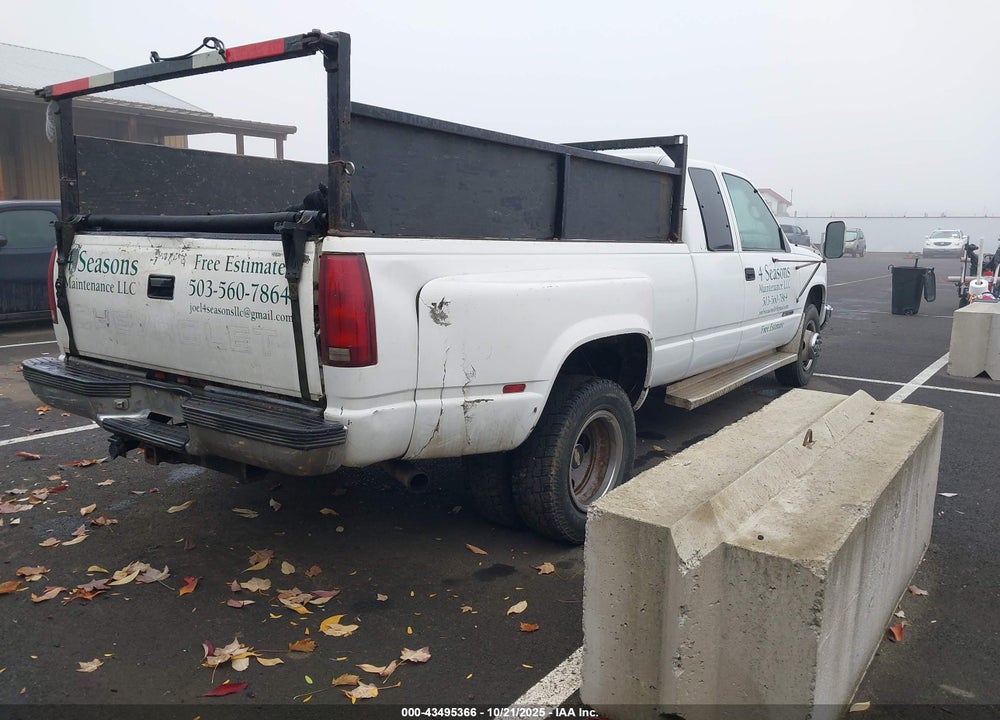 1996 CHEVROLET GMT-400 C3500 VIN: 1GCHC39R0TE203779