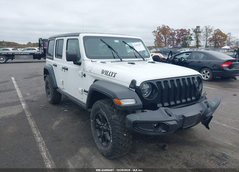 2021 JEEP WRANGLER UNLIMITED WILLYS 4X4 VIN: 1C4HJXDN0MW508163