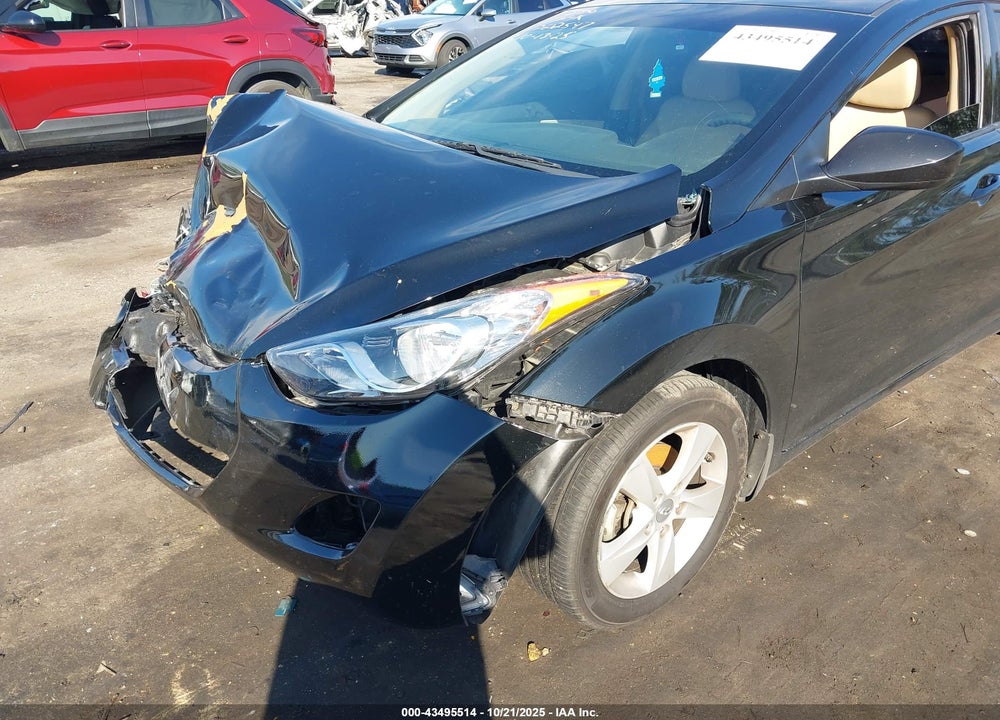 2013 HYUNDAI ELANTRA VIN: 5NPDH4AE8DH222547