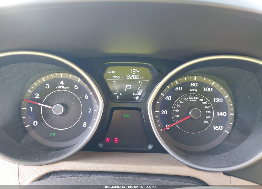 2013 HYUNDAI ELANTRA VIN: 5NPDH4AE8DH222547
