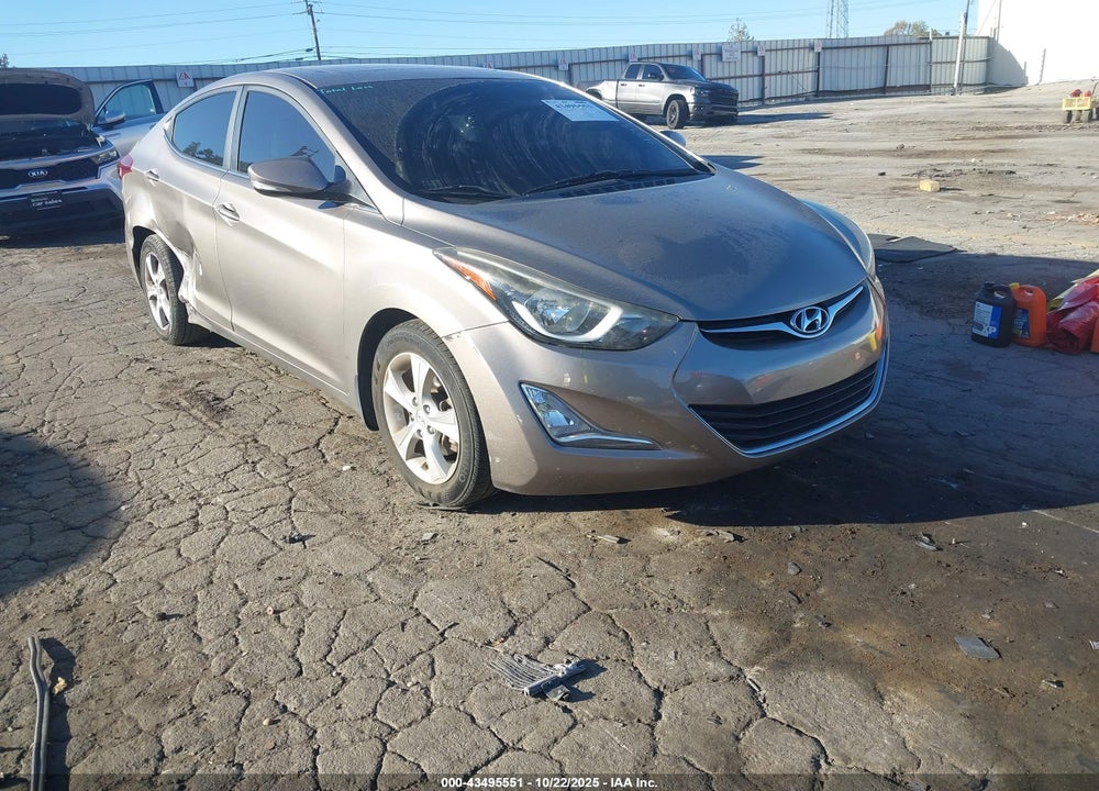 2016 HYUNDAI ELANTRA VALUE EDITION VIN: 5NPDH4AE9GH730577