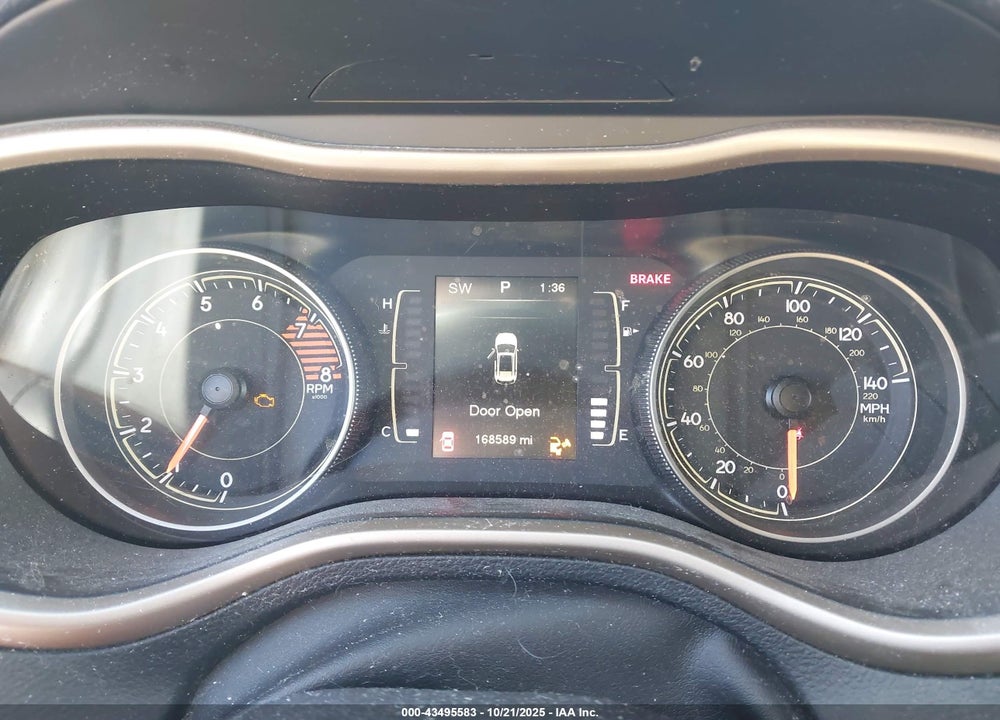 2016 JEEP CHEROKEE LATITUDE VIN: 1C4PJMCS6GW211579