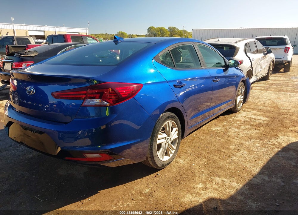 2019 HYUNDAI ELANTRA SEL VIN: 5NPD84LF2KH427137