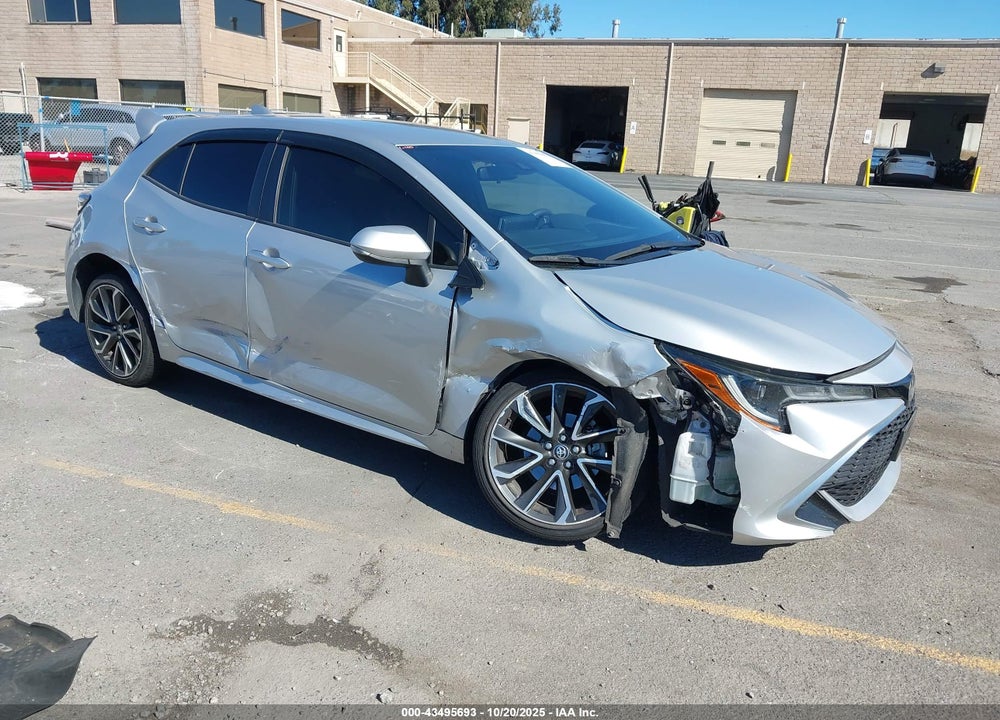 2020 TOYOTA COROLLA XSE VIN: JTNA4RBE8L3094729