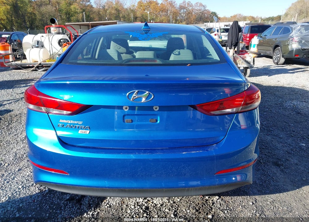 2017 HYUNDAI ELANTRA VIN: 5NPD74LF9HH210096