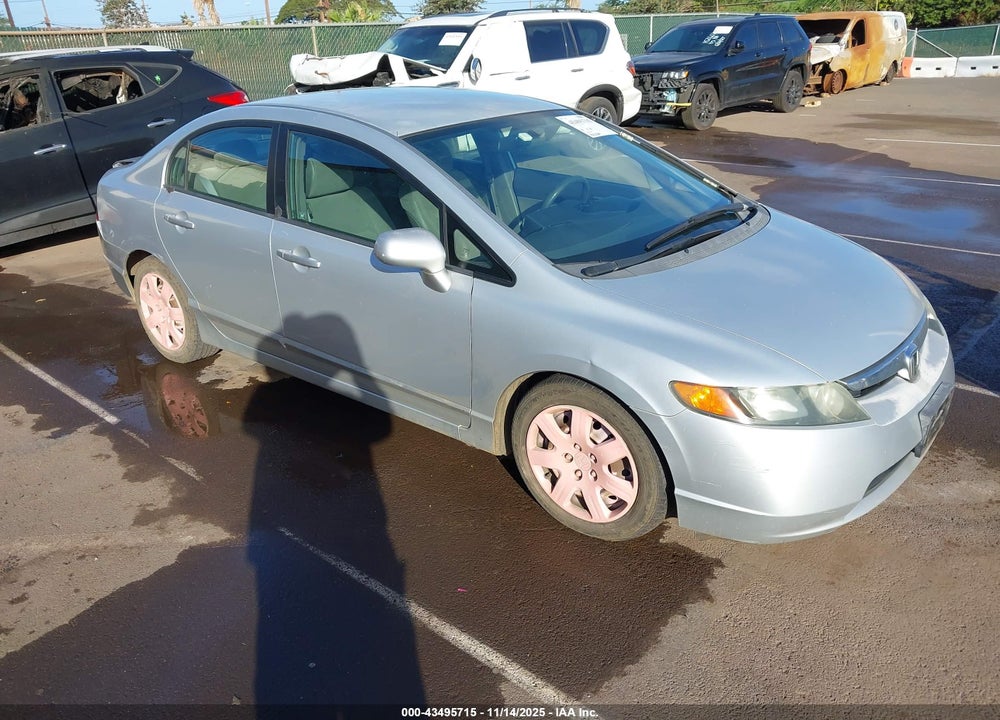 2007 HONDA CIVIC LX VIN: 1HGFA165X7L051144