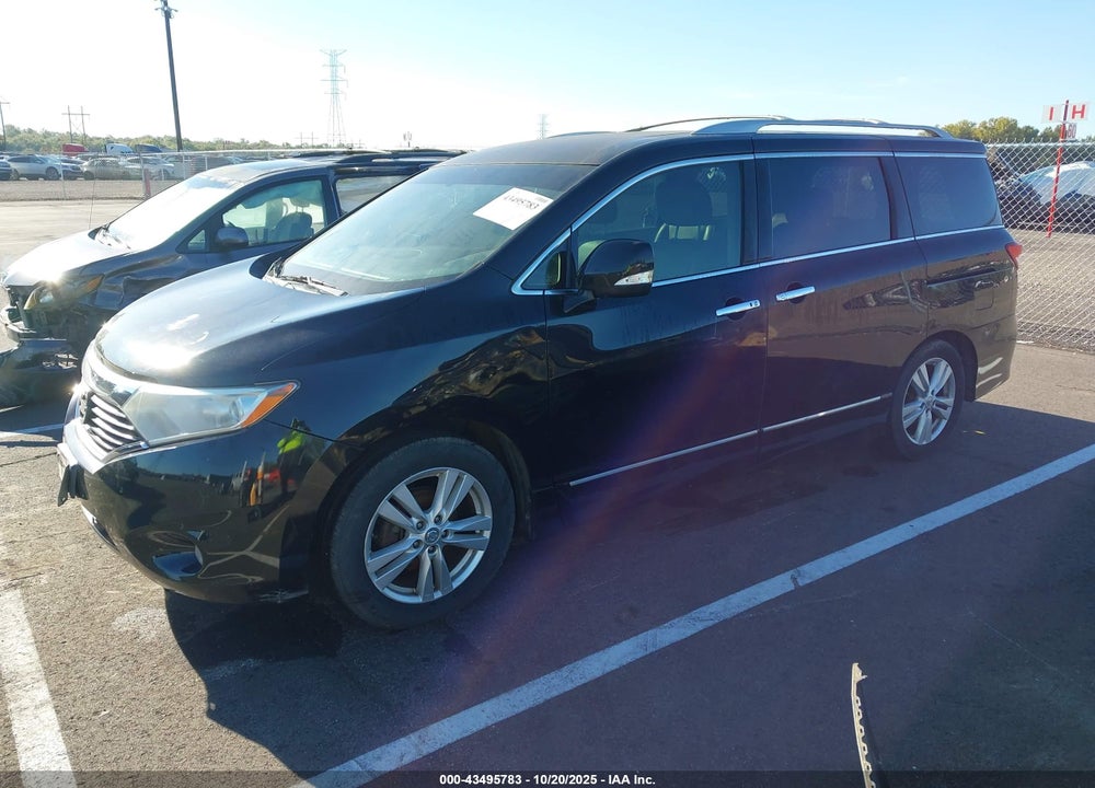 2012 NISSAN QUEST SL VIN: JN8AE2KP2C9037759